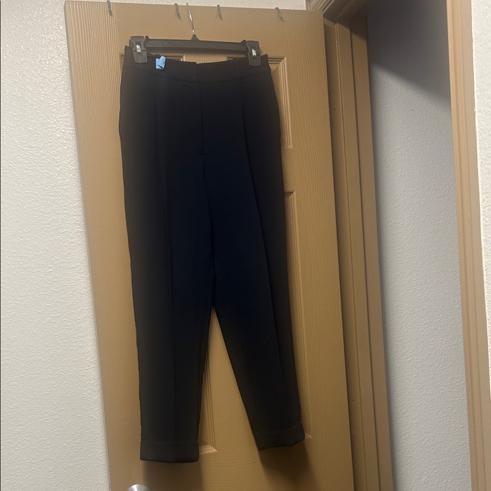 Aritzia Carrott Black Trousers